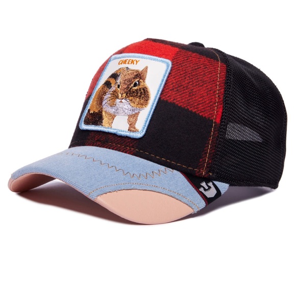 ⭐️NIB Limited Edition Goorin Brothers “Cheeky” Chipmunk Trucker Hat - Picture 3 of 8